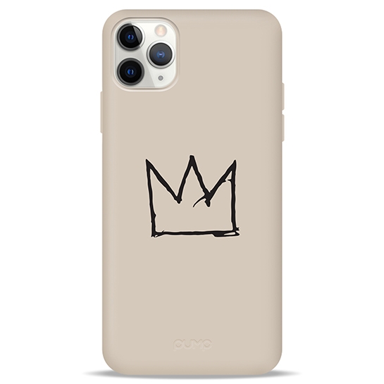 Чохол Pump Silicone Minimalistic Case for iPhone 11 Pro Max Crown # - цена, характеристики, отзывы, рассрочка, фото 1