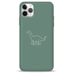 Чохол Pump Silicone Minimalistic Case for iPhone 11 Pro Max Dino Green #