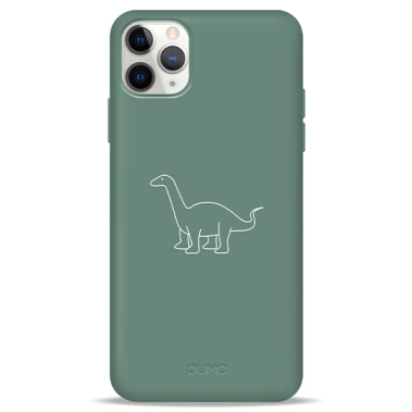 Чохол Pump Silicone Minimalistic Case for iPhone 11 Pro Max Dino Green # - цена, характеристики, отзывы, рассрочка, фото 1