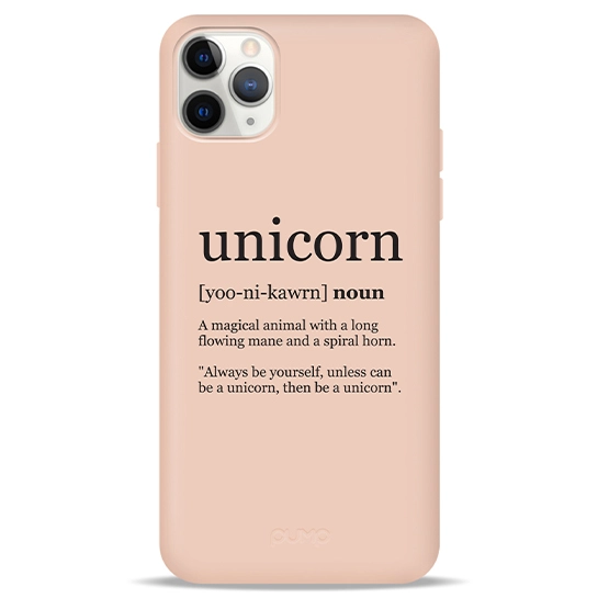Чехол Pump Silicone Minimalistic Case for iPhone 11 Pro Max Unicorn Wiki #
