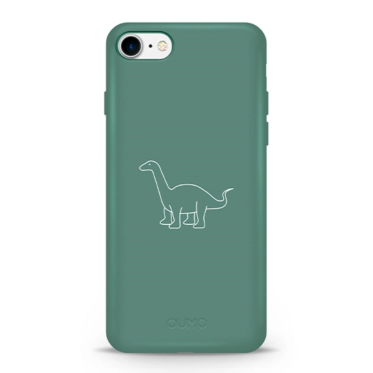 Чехол Pump Silicone Minimalistic Case for iPhone SE2/8/7 Dino #