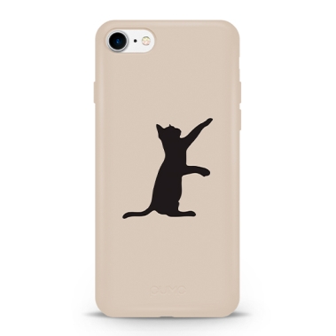 Чохол Pump Silicone Minimalistic Case for iPhone SE2/8/7 Gogol The Cat #