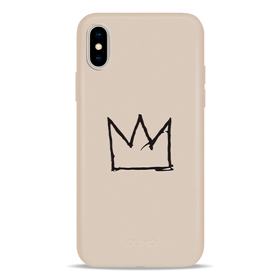 Чохол Pump Silicone Minimalistic Case for iPhone X/XS Crown #
