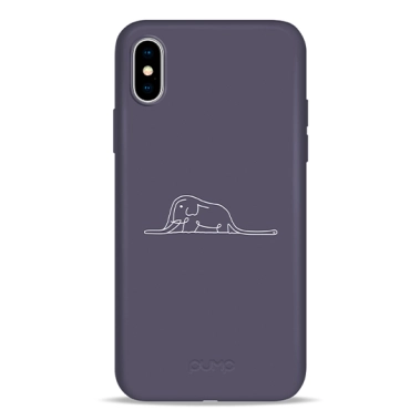 Чохол Pump Silicone Minimalistic Case for iPhone X/XS Elephant In A Boa # - цена, характеристики, отзывы, рассрочка, фото 1