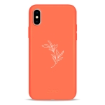 Чохол Pump Silicone Minimalistic Case for iPhone X/XS Flower Branch #