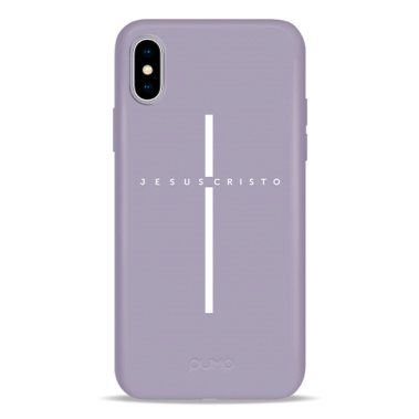 Чехол Pump Silicone Minimalistic Case for iPhone X/XS Jesus Cristo # - цена, характеристики, отзывы, рассрочка, фото 1