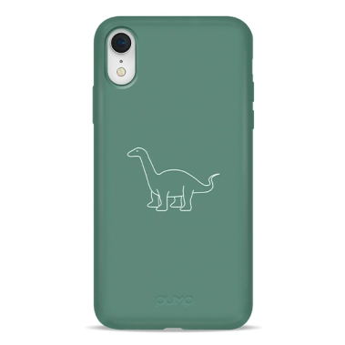 Чохол Pump Silicone Minimalistic Case for iPhone XR Dino Green # - цена, характеристики, отзывы, рассрочка, фото 1