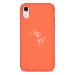 Чохол Pump Silicone Minimalistic Case for iPhone XR Flower Branch #