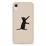 Чохол Pump Silicone Minimalistic Case for iPhone XR Gogol The Cat #