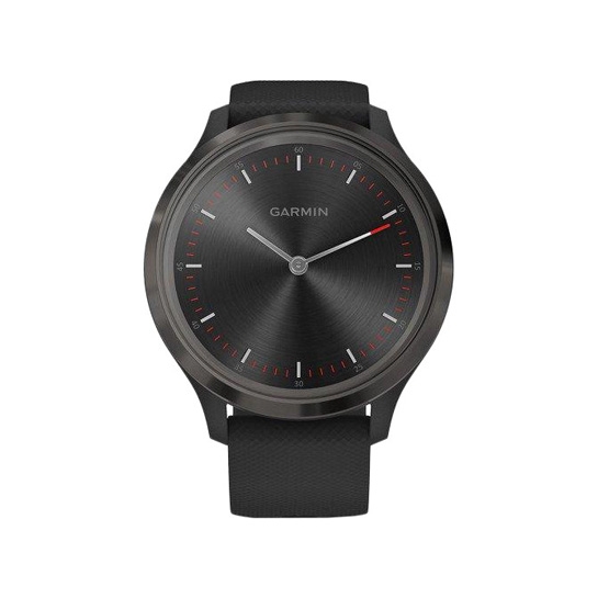 Спортивний годинник Garmin Vivomove 3 Slate Stainless Steel Bezel with Black Case and Silicone Band - ціна, характеристики, відгуки, розстрочка, фото 5