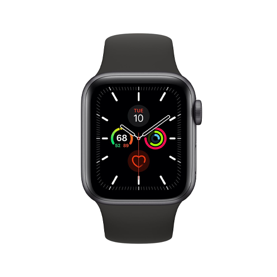 Б/У Смарт-годинник Apple Watch Series 5 + LTE 40mm Space Gray Aluminum Case with Black Sport Band (Відмінний) - ціна, характеристики, відгуки, розстрочка, фото 3