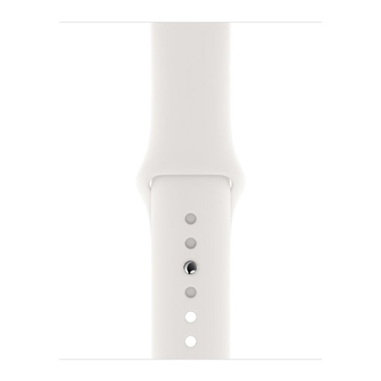 Б/У Смарт-годинник Apple Watch Series 5 + LTE 44mm Silver Aluminum Case with White Sport Band (Відмінний) - ціна, характеристики, відгуки, розстрочка, фото 3
