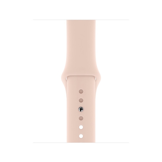 Б/У Смарт-годинник Apple Watch Series 5 44mm Gold Aluminum Case with Pink Sand Sport Band (4-) - ціна, характеристики, відгуки, розстрочка, фото 3
