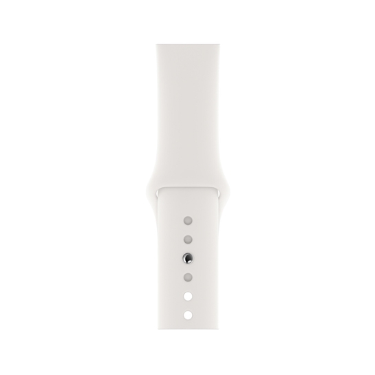 Б/У Смарт-годинник Apple Watch Series 4 + LTE 40mm Silver Aluminum Case with White Sport Band (Відмінний) - ціна, характеристики, відгуки, розстрочка, фото 3