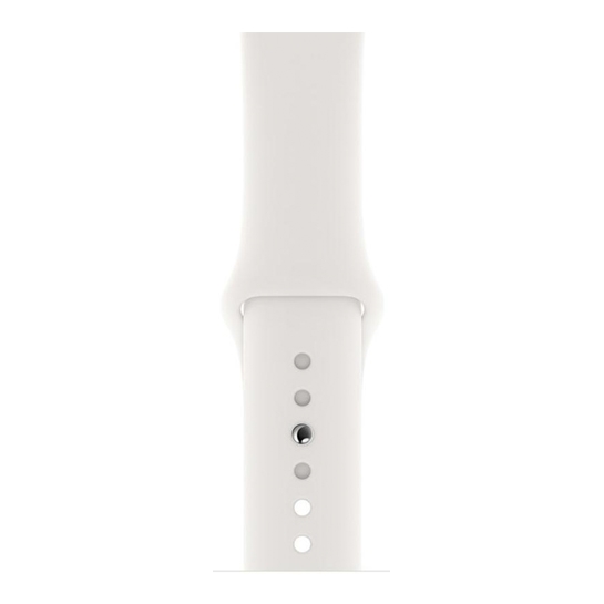 Б/У Смарт-годинник Apple Watch Series 4 + LTE 44mm Silver Aluminum Case with White Sport Band (Відмінний) - ціна, характеристики, відгуки, розстрочка, фото 3