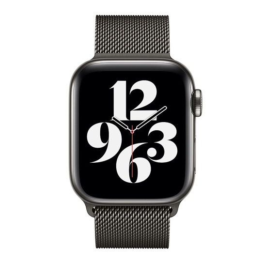 Ремешок Apple Watch Milanese Loop 42mm/44mm Graphite - цена, характеристики, отзывы, рассрочка, фото 3