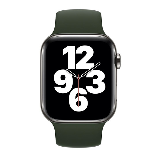 Ремінець Apple Watch Solo Loop 42mm/44mm Cyprus Green - Size 9 - ціна, характеристики, відгуки, розстрочка, фото 3