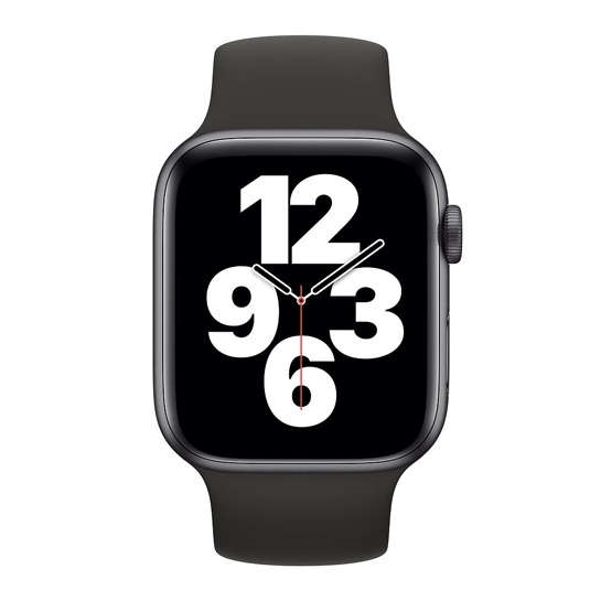 Ремінець Apple Watch Solo Loop 42mm/44mm Black - Size 9 - ціна, характеристики, відгуки, розстрочка, фото 3