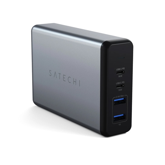 Мережевий зарядний пристрій Satechi 108W Pro Type-C PD Desktop Charger - ціна, характеристики, відгуки, розстрочка, фото 1