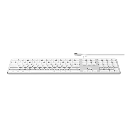 Клавіатура Satechi Aluminum USB Wired Keyboard Silver US - ціна, характеристики, відгуки, розстрочка, фото 3