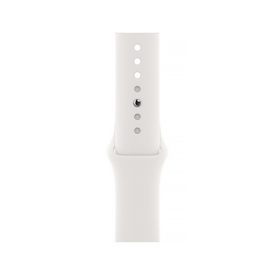 Смарт-часы Apple Watch Series 6 + LTE 40mm Silver Stainless Steel Case with White Sport Band - цена, характеристики, отзывы, рассрочка, фото 3