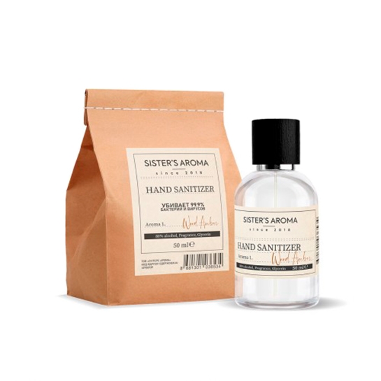 Санитайзер Sister's Aroma Hand Sanitizer №1 - 50мл - цена, характеристики, отзывы, рассрочка, фото 1