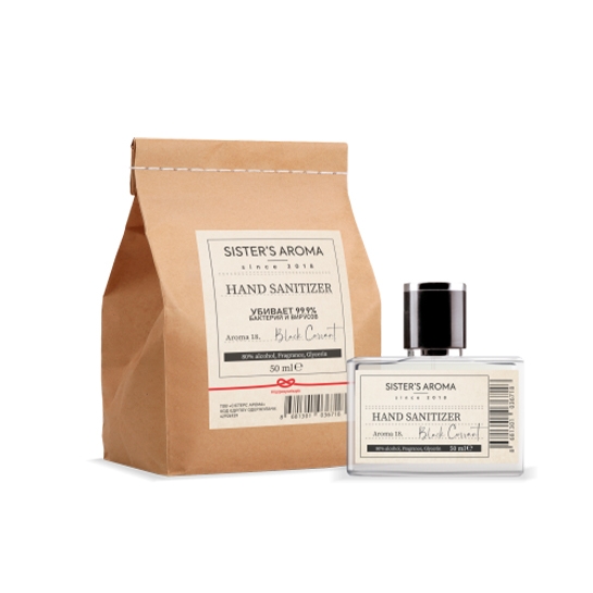 Санітайзер Sister's Aroma Hand Sanitizer №18 - 50мл - цена, характеристики, отзывы, рассрочка, фото 1