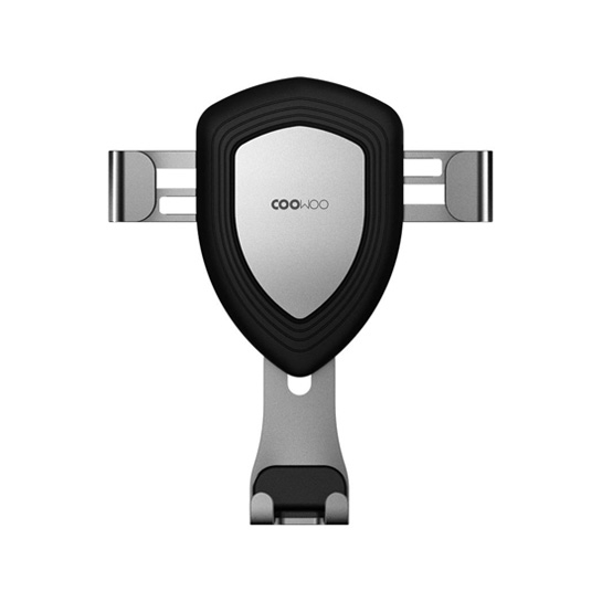 Автодержатель Xiaomi COOWOO Gravity induction car phone holder T100 Silver - цена, характеристики, отзывы, рассрочка, фото 1