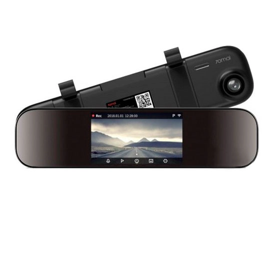Автомобильный видеорегистратор Xiaomi 70Mai Mirror Dash Cam Black (MidriveD04) Global