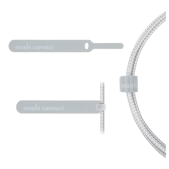 Кабель Moshi Integra Lightning to USB Cable Jet Silver - цена, характеристики, отзывы, рассрочка, фото 3