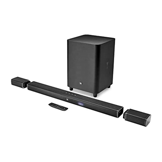 Саундбар JBL Bar 5.1 with True Wireless Surroud Speakers Black - цена, характеристики, отзывы, рассрочка, фото 1