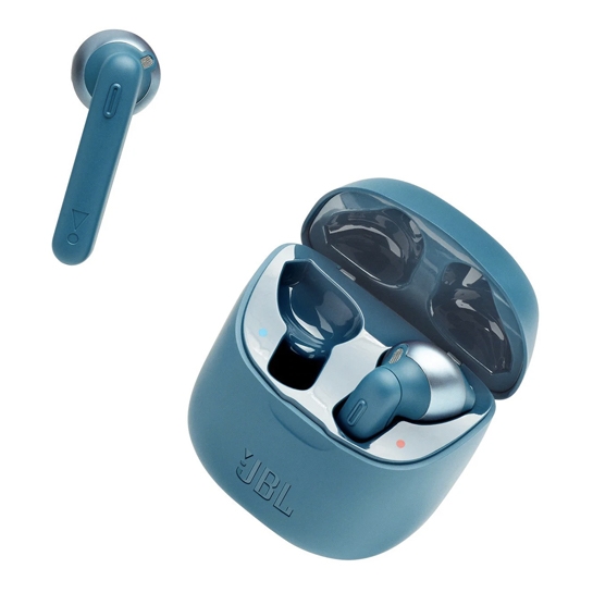Навушники JBL T220TWS Blue - ціна, характеристики, відгуки, розстрочка, фото 3