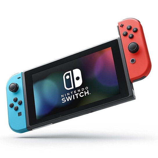 Ігрова консоль Nintendo Switch V2 Neon Blue/Red + Гра The Witcher 3: Wild Hunt Complete Edition - ціна, характеристики, відгуки, розстрочка, фото 1