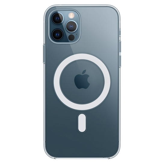 Чохол Apple Clear Case with MagSafe for iPhone 12/12 Pro - ціна, характеристики, відгуки, розстрочка, фото 1