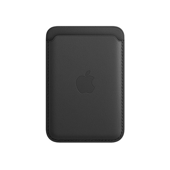 Чохол-бумажник iPhone Leather Wallet with MagSafe Black - ціна, характеристики, відгуки, розстрочка, фото 1