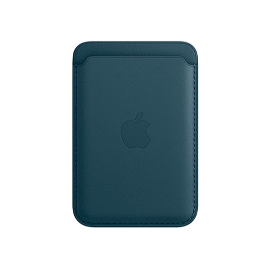 Чехол-бумажник iPhone Leather Wallet with MagSafe Baltic Blue - цена, характеристики, отзывы, рассрочка, фото 1