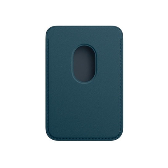 Чохол-бумажник iPhone Leather Wallet with MagSafe Baltic Blue - ціна, характеристики, відгуки, розстрочка, фото 2