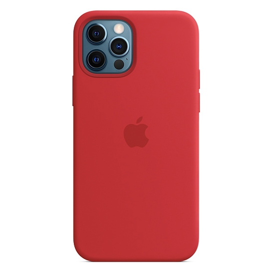Чохол Apple Silicone Case with MagSafe for iPhone 12/12 Pro (PRODUCT)RED - ціна, характеристики, відгуки, розстрочка, фото 1