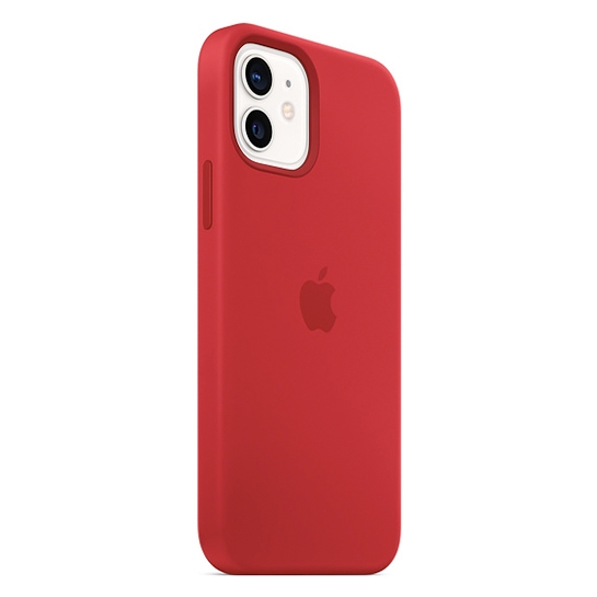 Чехол Apple Silicone Case with MagSafe for iPhone 12/12 Pro (PRODUCT)RED - цена, характеристики, отзывы, рассрочка, фото 2
