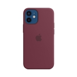 Чохол Apple Silicone Case with MagSafe for iPhone 12 Mini Plum