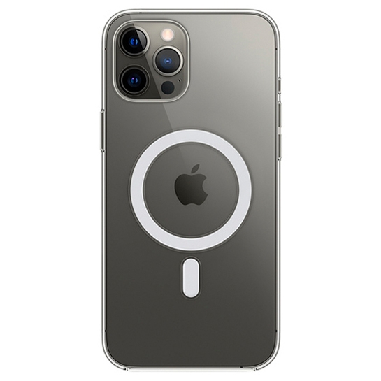 Чохол Apple Clear Case with MagSafe for iPhone 12 Pro Max - ціна, характеристики, відгуки, розстрочка, фото 3