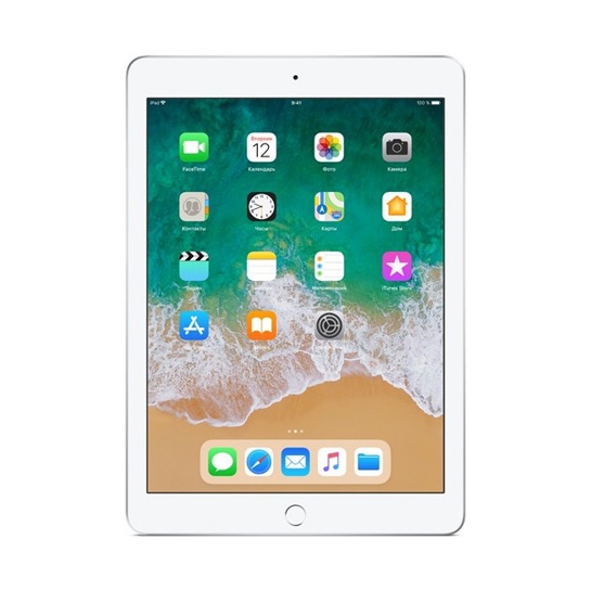 Б/У Планшет Apple iPad 9.7 32Gb Wi-Fi Silver (2018) (4) - цена, характеристики, отзывы, рассрочка, фото 2