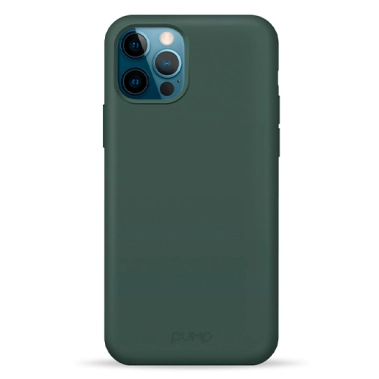 Чохол Pump Silicone Case for iPhone 12/12 Pro Pine Green # - цена, характеристики, отзывы, рассрочка, фото 1