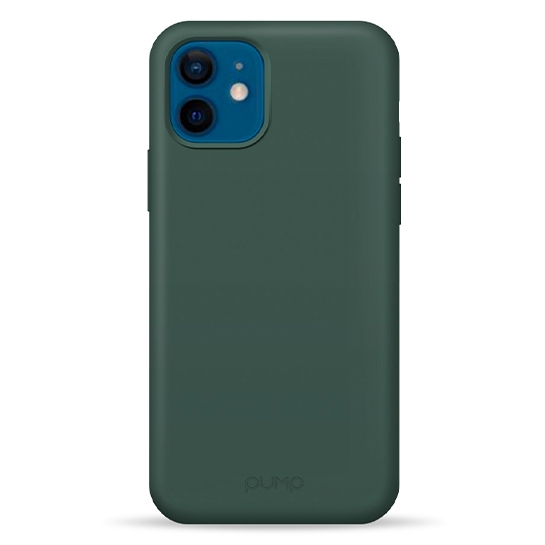 Чехол Pump Silicone Case for iPhone 12/12 Pro Pine Green # - цена, характеристики, отзывы, рассрочка, фото 2