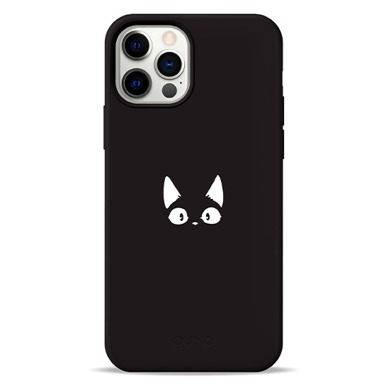 Чехол Pump Silicone Minimalistic Case for iPhone 12/12 Pro Funny Cat # - цена, характеристики, отзывы, рассрочка, фото 1