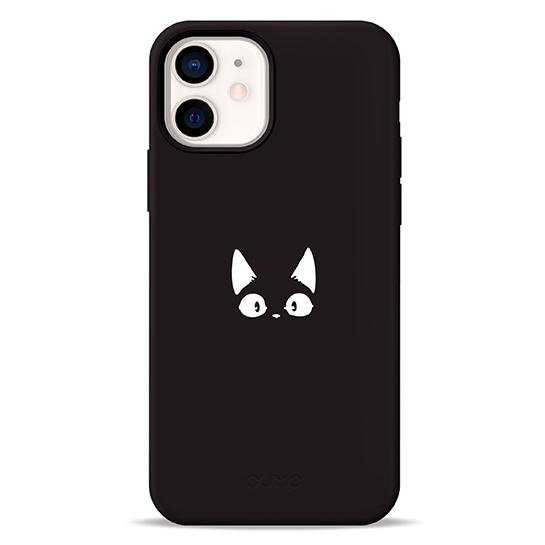 Чехол Pump Silicone Minimalistic Case for iPhone 12/12 Pro Funny Cat # - цена, характеристики, отзывы, рассрочка, фото 2
