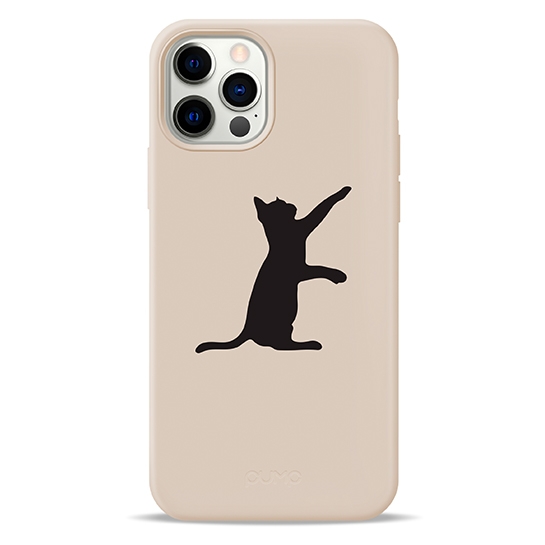 Чохол Pump Silicone Minimalistic Case for iPhone 12/12 Pro Gogol The Cat # - цена, характеристики, отзывы, рассрочка, фото 1