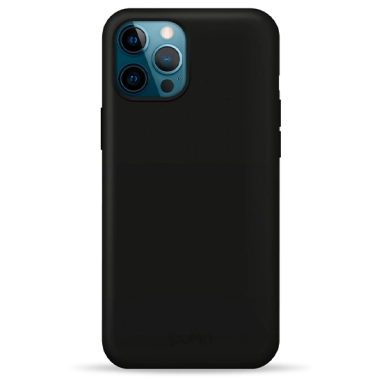 Чехол Pump Silicone Case for iPhone 12 Pro Max Black # - цена, характеристики, отзывы, рассрочка, фото 1