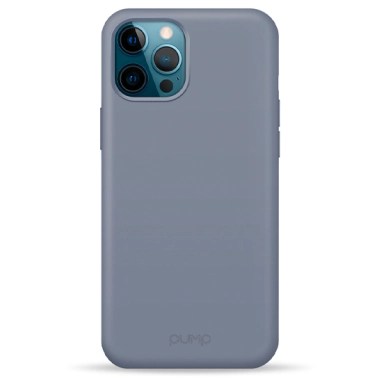 Чехол Pump Silicone Case for iPhone 12 Pro Max Lavender Gray # - цена, характеристики, отзывы, рассрочка, фото 1