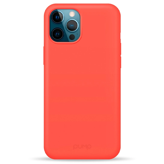 Чехол Pump Silicone Case for iPhone 12 Pro Max Nectarine #